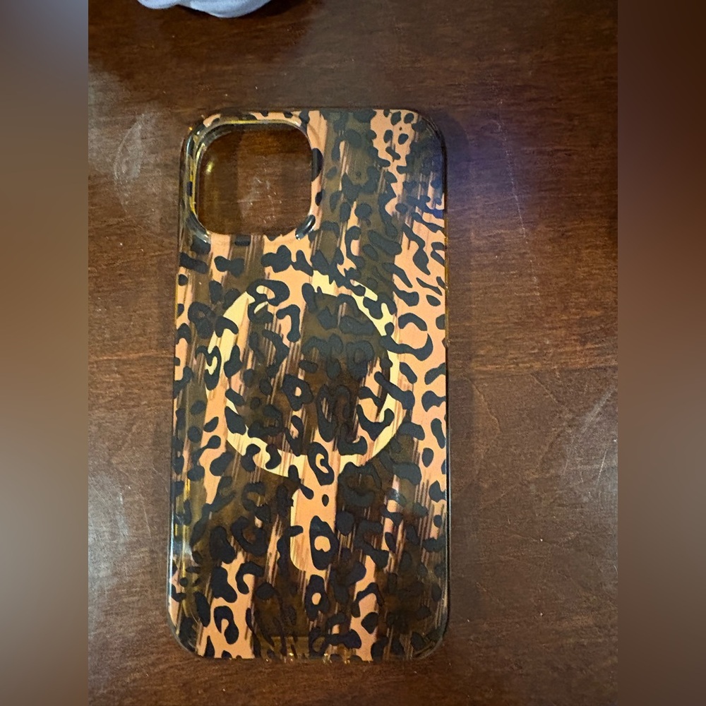 Leopard Print Phone Case IPhone 15